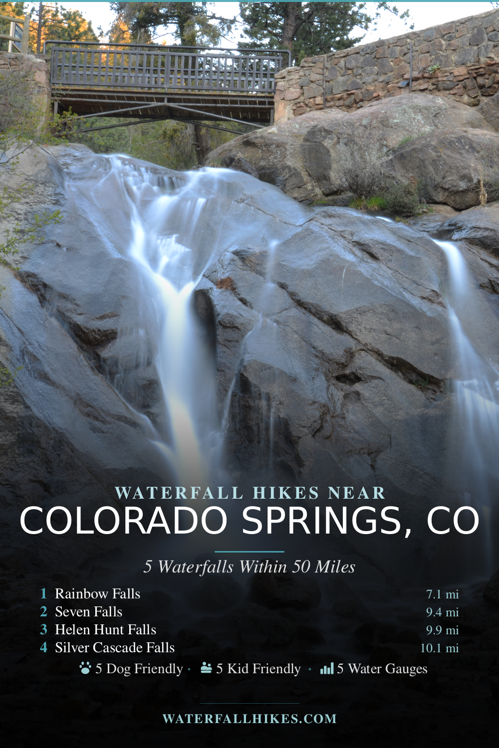 Waterfall Hikes Near Colorado Springs, CO Pinterest Guide